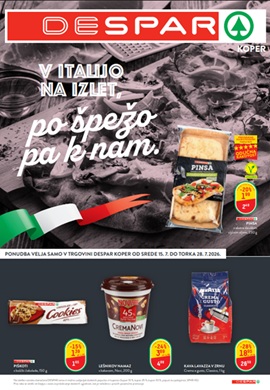 Spar katalog Despar Koper do 28.7.
