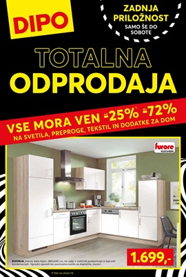 Dipo katalog Totalna odprodaja