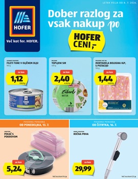 Hofer katalog od 8.7.