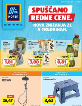 Hofer katalog od 1.7.