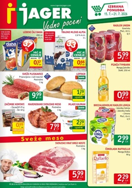 Jager katalog živila do 21.7.