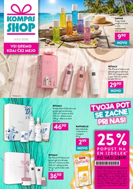 Kompas shop katalog julij 2026