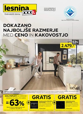 Lesnina katalog Dokazano najboljše razmerje med ceno in kakovostjo