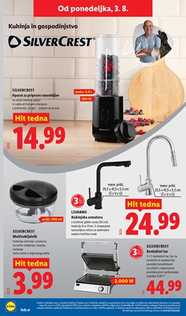 Lidl katalog neživila od 30.7.