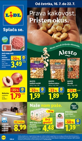 Lidl katalog živila do 22.7.