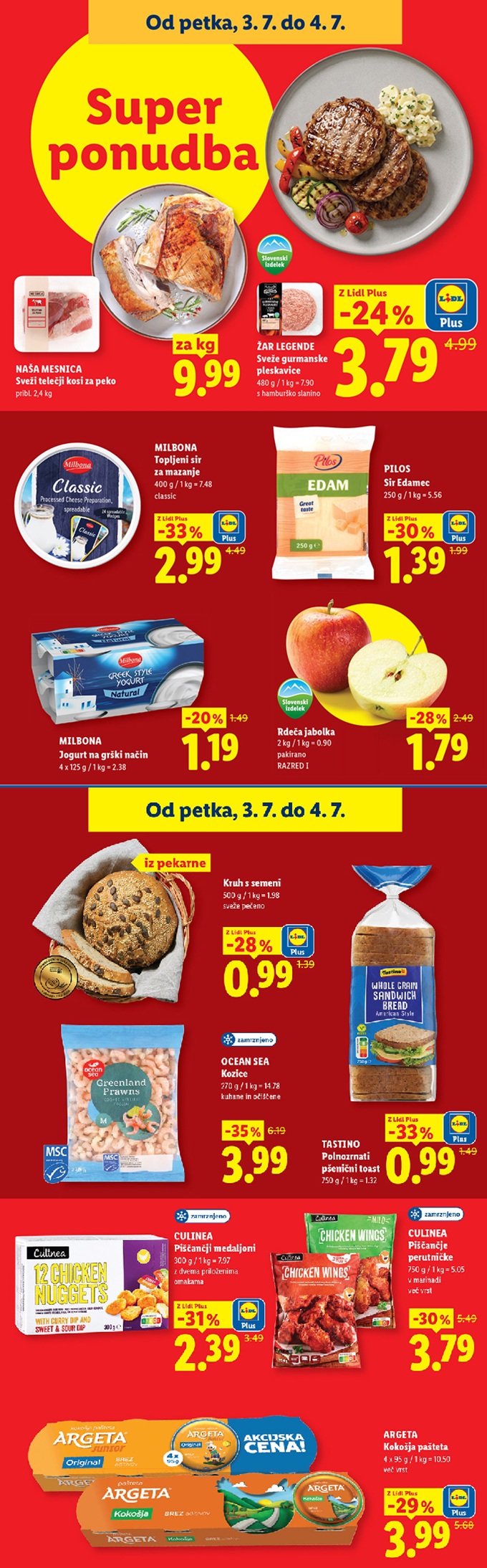 Lidl vikend akcija do 4.7.
