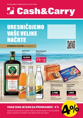 Mercator katalog Cash & Carry avgust 2026