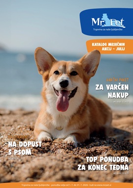 Mr.Pet katalog julij 2026