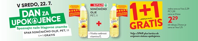 Spar upokojence popust