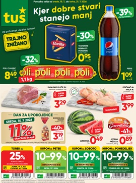Tuš katalog do 21.7.