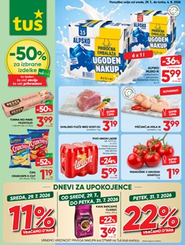 Tuš katalog do 4.8.