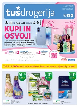 Tuš katalog drogerija do 1.8.