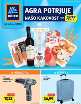 Hofer katalog od 26.8.