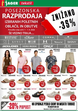 Jager katalog tekstil do 1.9.