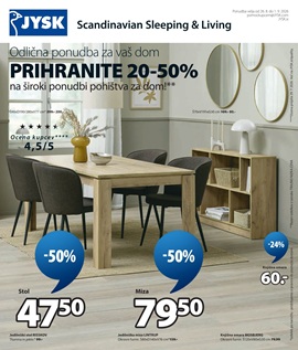 JYSK katalog do 1.9.