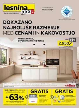 Lesnina katalog Dokazano najboljše razmerje med cenami in kakovostjo