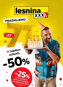 Lesnina katalog Praznujemo