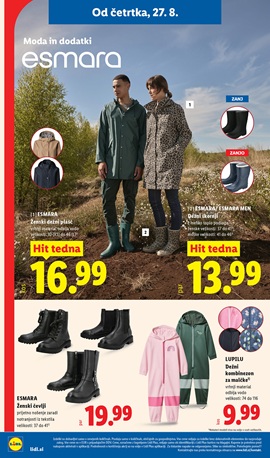 Lidl katalog neživila od 27.8.