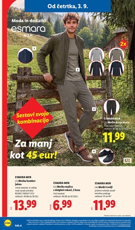 Lidl katalog neživila od 3.9.