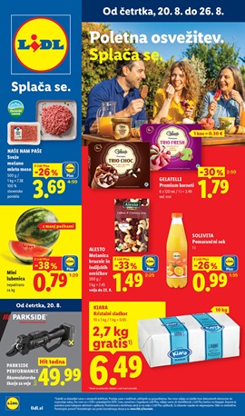 Lidl katalog živila do 26.8.