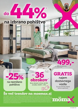 Momax katalog Do -44% na izbrano pohištvo