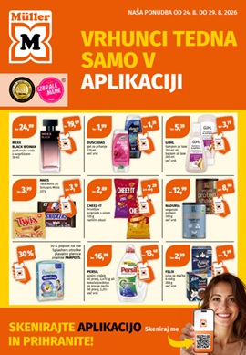 Muller katalog Vrhunci tedna do 29.8.