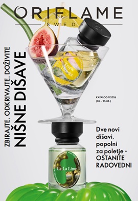 Oriflame katalog avgust 2026