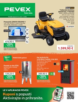 Pevex katalog september