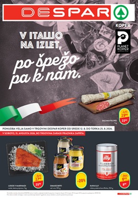 Spar katalog Despar Koper do 25.8.