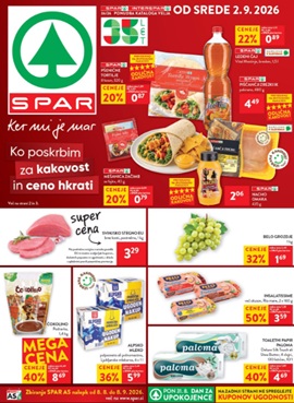 Spar in Interspar katalog do 8.9.