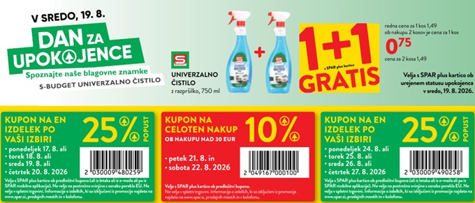 Spar kuponi