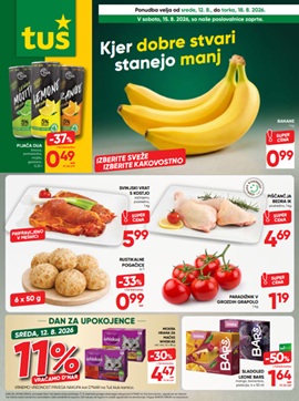 Tuš katalog do 18.8.
