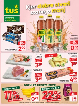 Tuš katalog do 1.9.