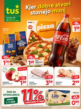 Tuš katalog do 15.9.