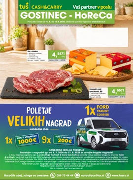 Tuš katalog Gostinec do 14.9.
