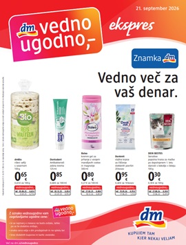 DM katalog ekspres vedno ugodno do 30.9.