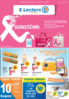 E Leclerc katalog Best Offer do 10.10.