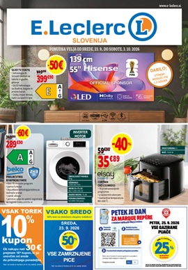 E Leclerc katalog prehrana do 3.10.