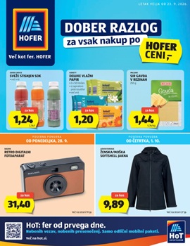 Hofer katalog od 23.9.