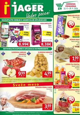 Jager katalog živila do 29.9.