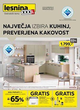 Lesnina katalog Največja izbira kuhinj, preverjena kakovost