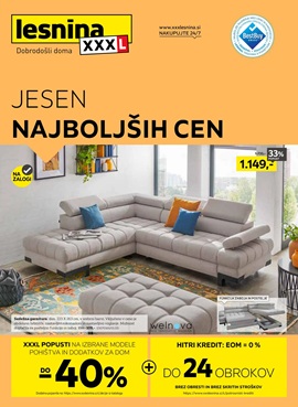 Lesnina katalog Jesen najboljših cen do 20.10.