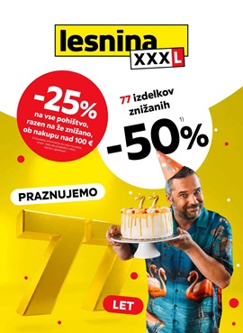 Lesnina katalog Praznujemo 77 let