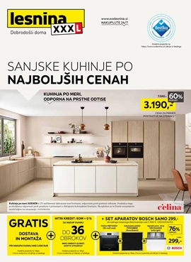 Lesnina katalog Sanjske kuhinje po najboljših cenah do 20.10.