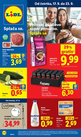 Lidl katalog živila do 23.9.