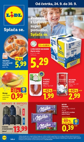 Lidl katalog živila do 30.9.