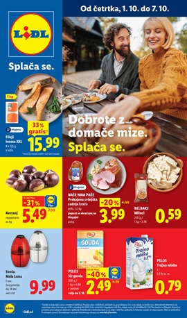 Lidl katalog živila do 7.10.