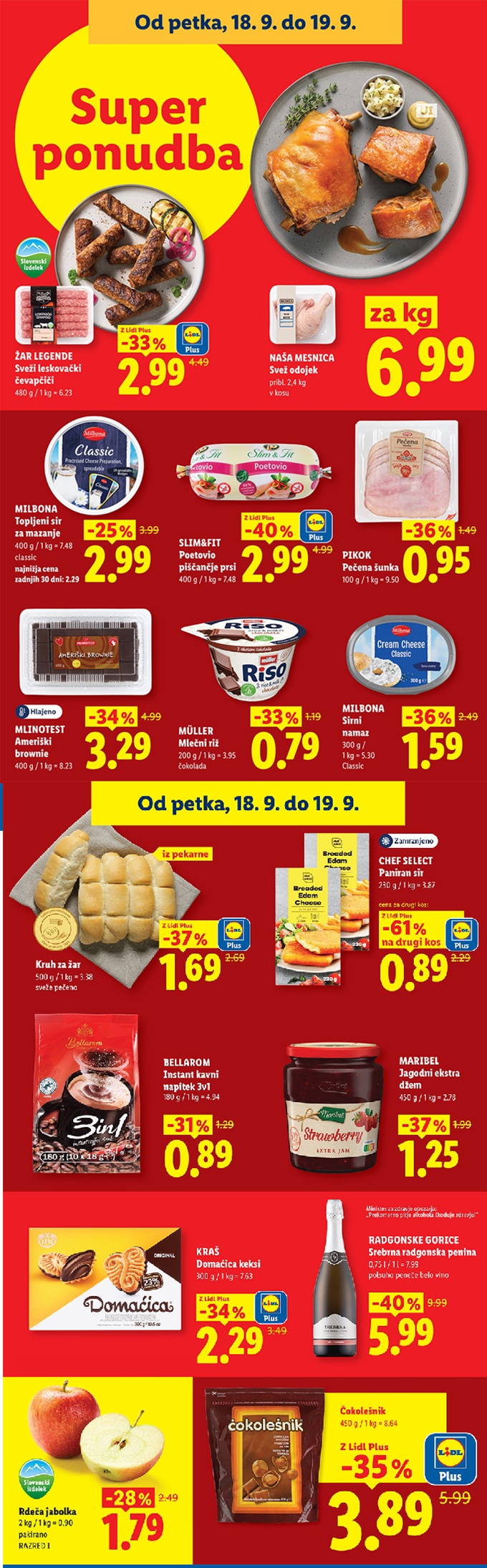 Lidl vikend akcija do 19.9.