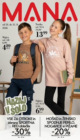 Mana katalog Nazaj v šolo