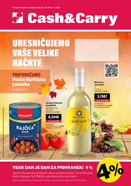 Mercator katalog Cash & Carry oktober 2026